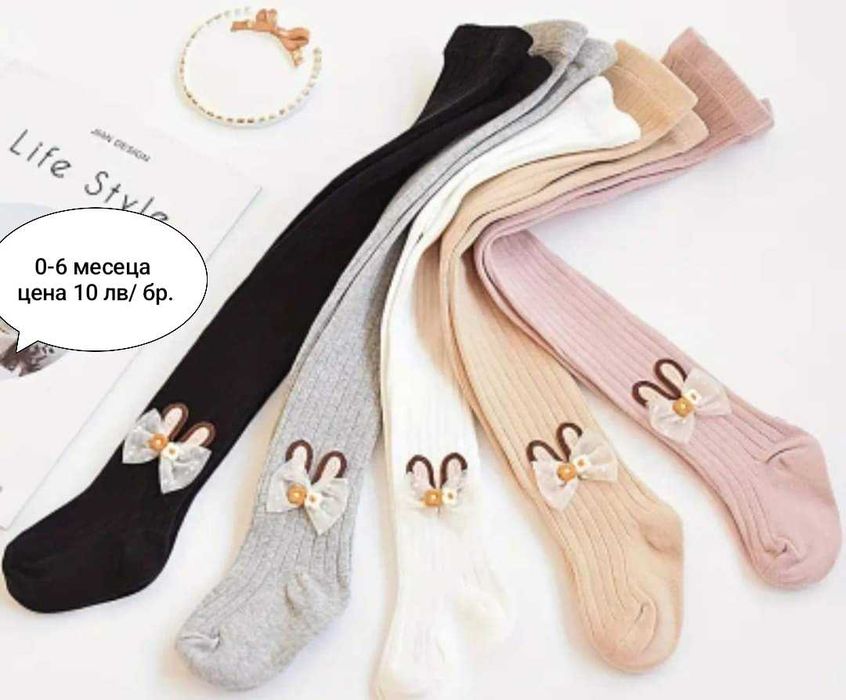 Детски и бебешки чорапки