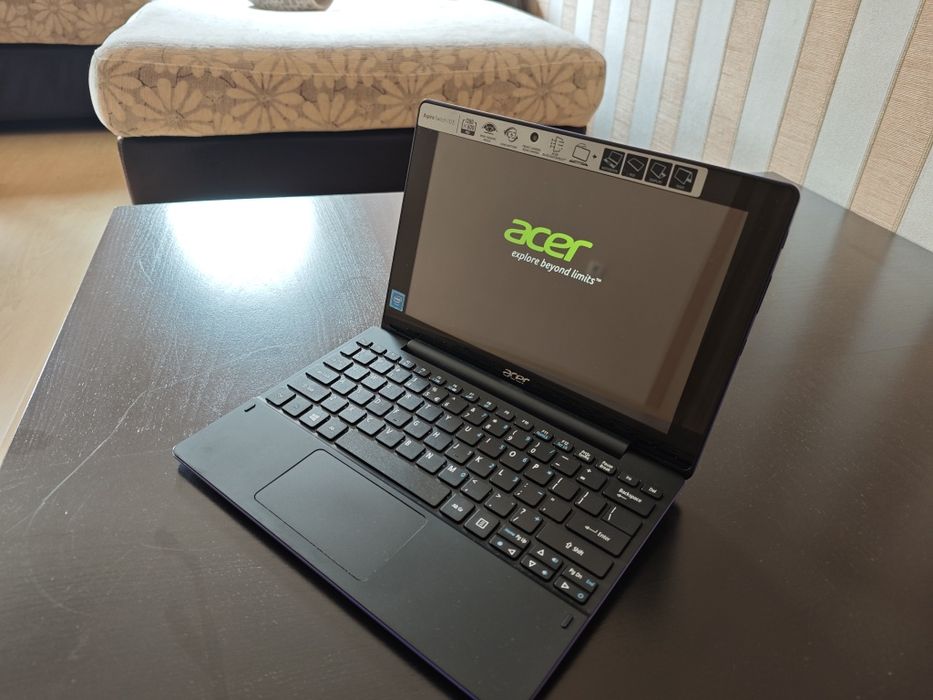 Лаптоп/таблет acer 2в1 windows 10 две в едно
