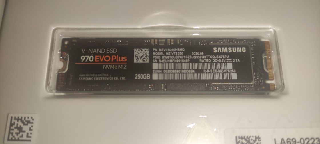 Solid-State Drive Samsung 970 EVO Plus 250 GB