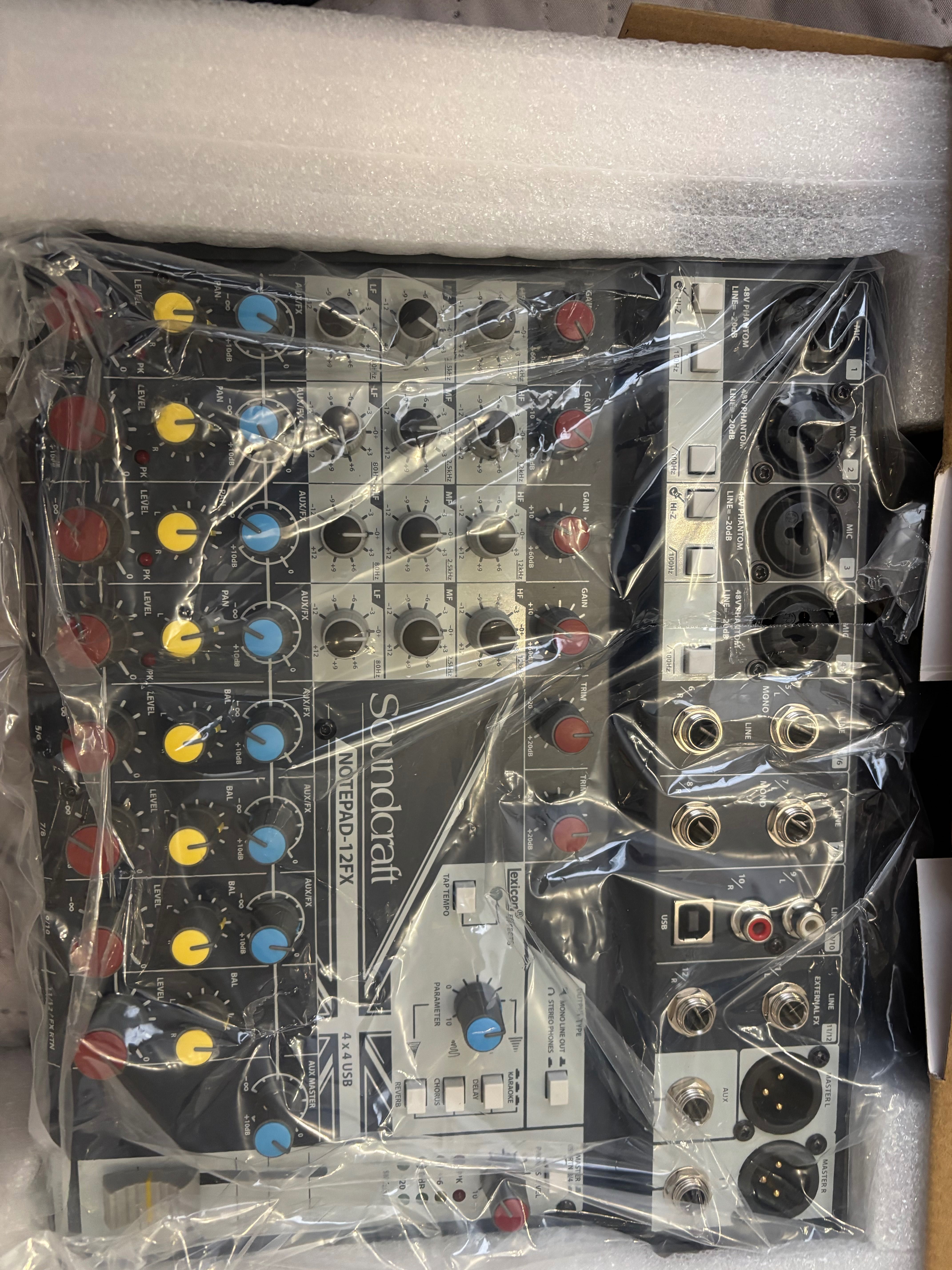Нов Миксер Soundcraft Notepad-12FX