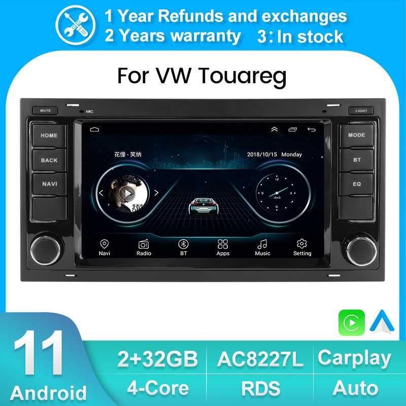 NAVIGATIE Android VW Touareg T5 2003-2010 1/8 Gb CarPlay + CAMERA