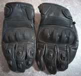 Vand manusi moto piele noi/nepurtate brand SM Racewear XL