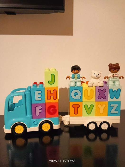 Lego Duplo camion cu alfabet