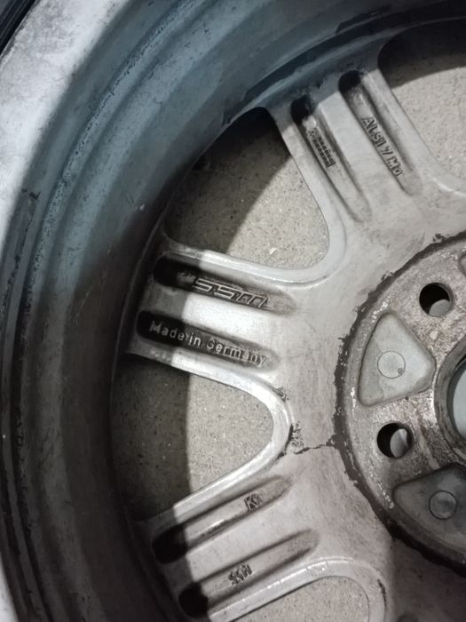 Jante Aliaj VW 16" cu anvelope iarnă Cordiant 205/55 R16