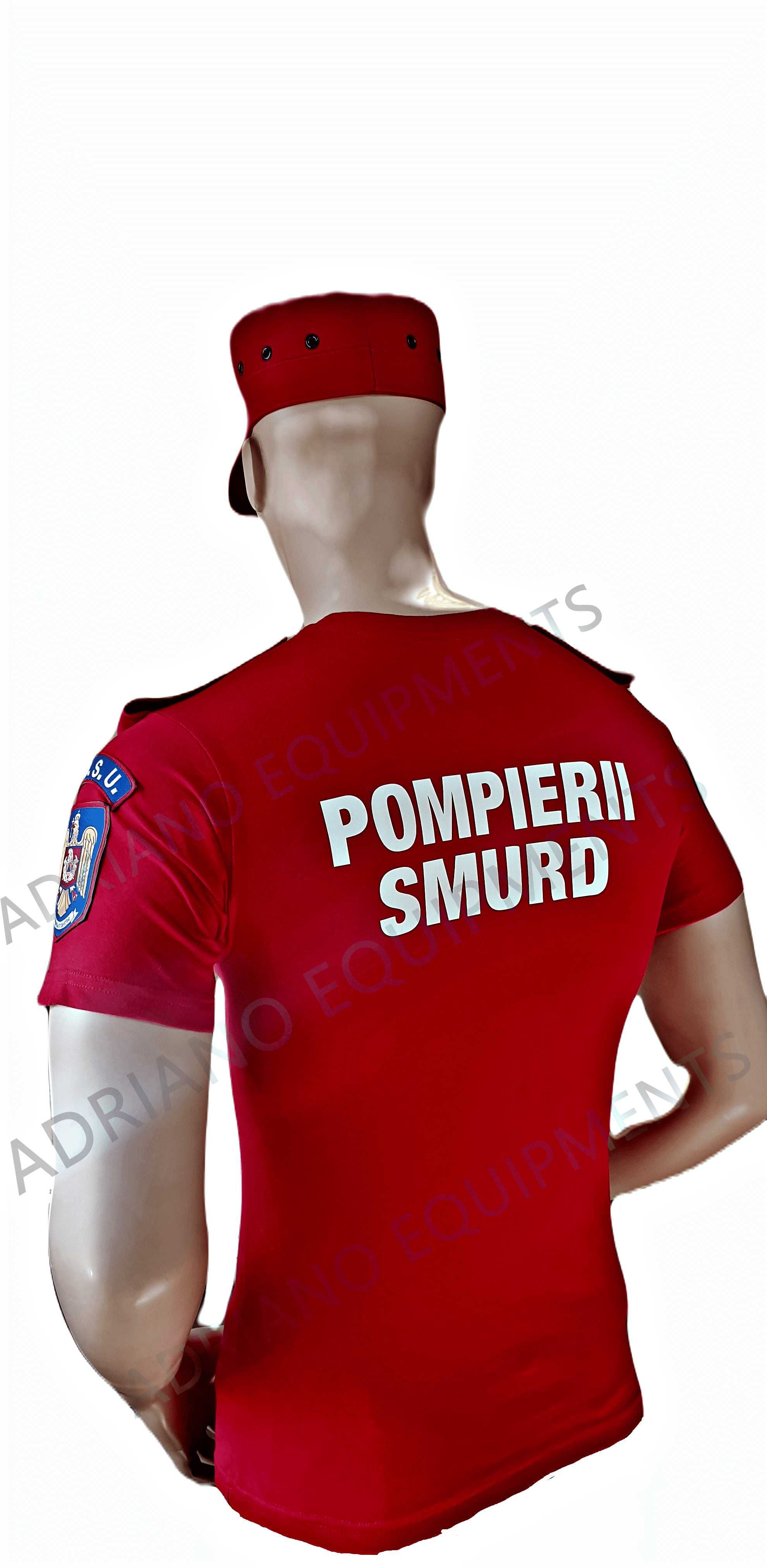 Tricou smurd v-neck