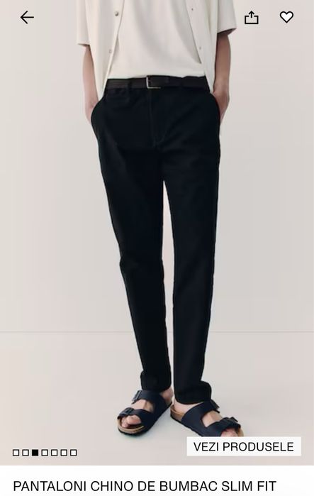 Pantaloni negri h&m