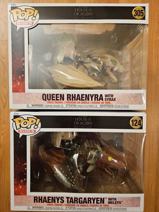 Game of Thrones, House of the Dragon редки Funko pop фигурки