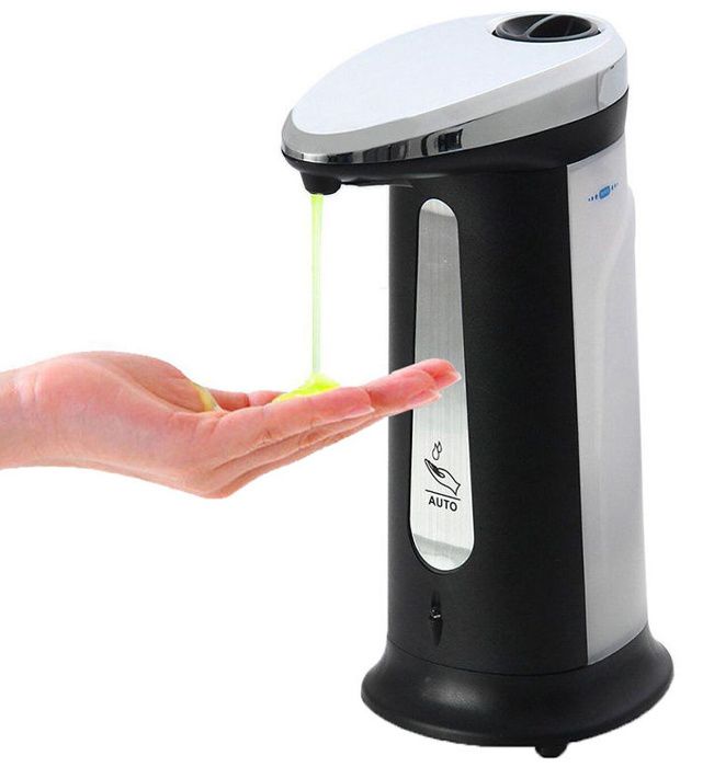 Sapuniera dozatoare cu Infrarosu. Nu mai atingi nimic! Nou ambalata!