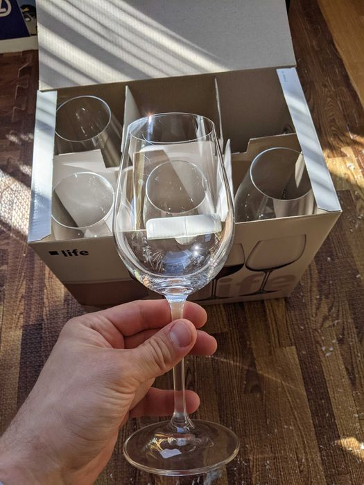 5 чаши за вино и бонус ;)