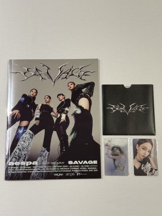 KPOP албум: aespa - Savage (Hallucination Quest ver.)