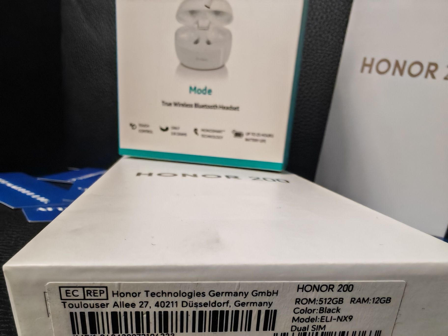^^^КАТО НОВ 512GB Honor 200 12GB 5G Гаранция A1 2026г. Black / Черен