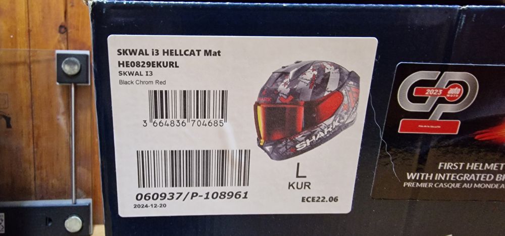 Shark Skwal i3 Hellcat Mat НОВА размер L