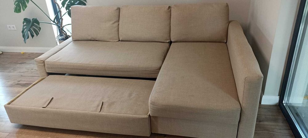 CANAPEA Ikea-Friheten se face PAT cu loc DEPOZITARE