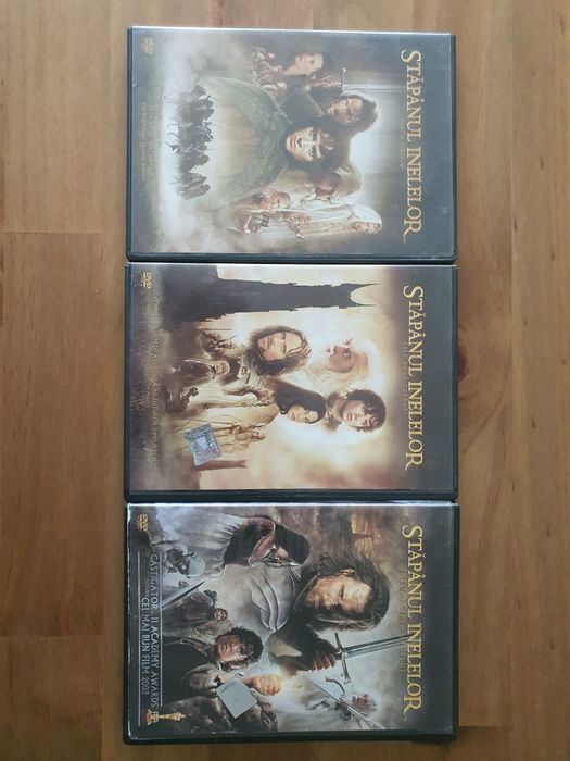 Serie filme Lord of the Rings și The Hobbit DVD
