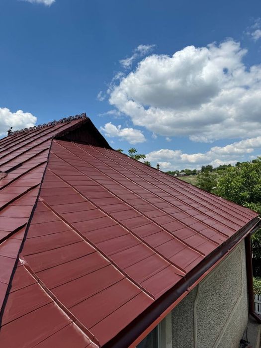 Reparatii acoperise  țiglă metalica jgheaburi burlane  vopsit acoperis