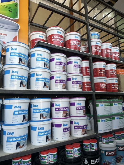 Knauf Multigrunt Tifengrunt Betonokontakt гидроизолация Ротбанд КНАУФ