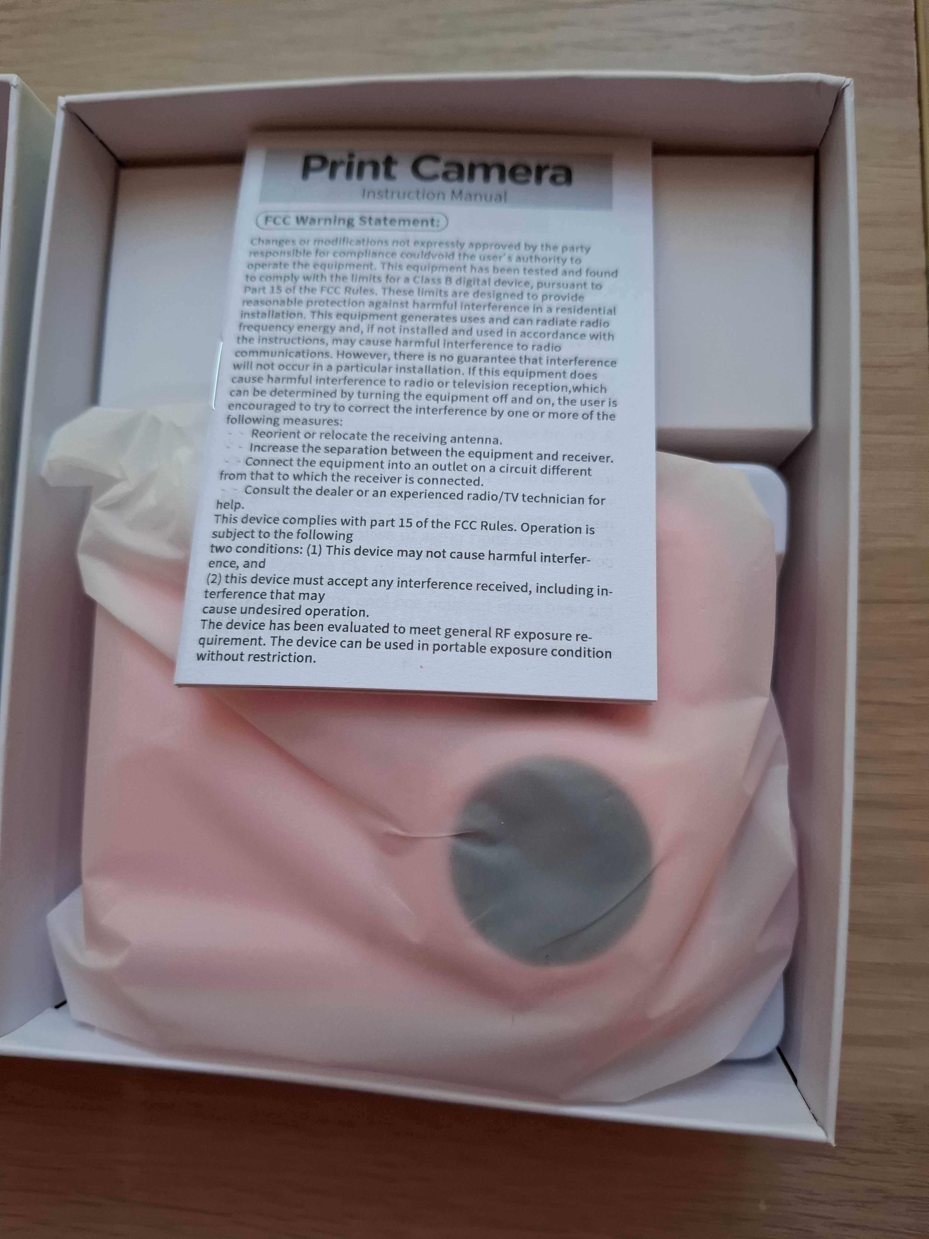 Детски фотоапарат за моментни снимки