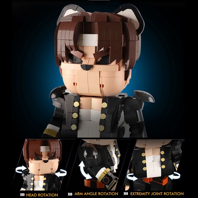 Wangao 188016 Kyo Kusanagi конструктор като Lego