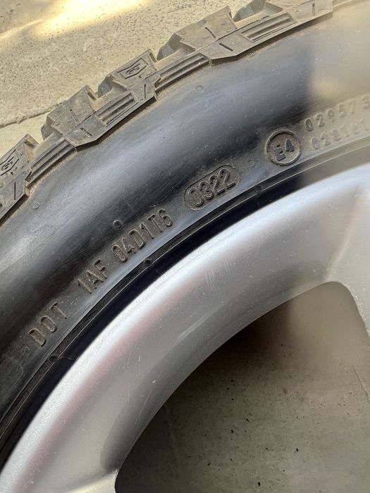 Set jante+ anvelope M+S r19 mercedes