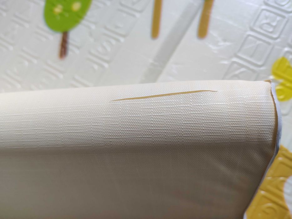 Saltea de înfășat cu întăritură 70x50 zebră - galben