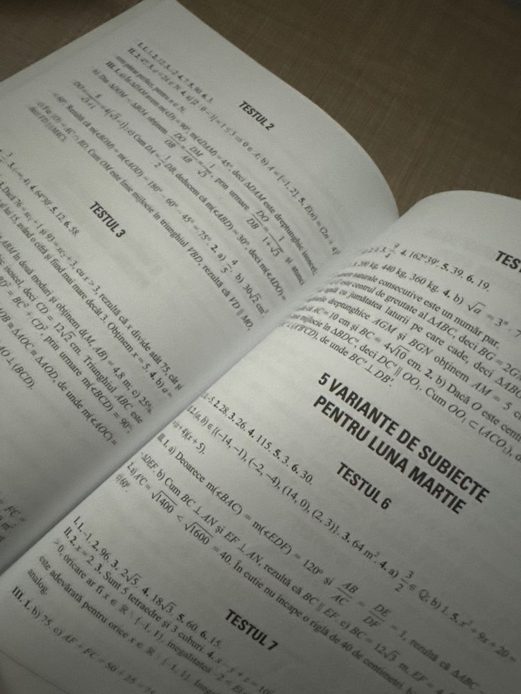 culegere matematica clasa a 8-a