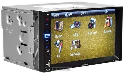 Dvd2din,4x60w,mp4,touchscreen,usb+sina fixare+telecomanda3lunigarantie