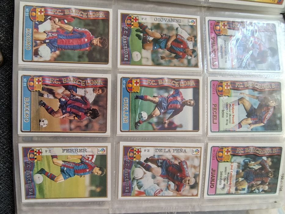 Cartonase fotbaliști anii 70