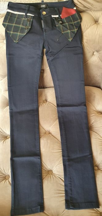 Pantaloni Amnesia cu elastan birou