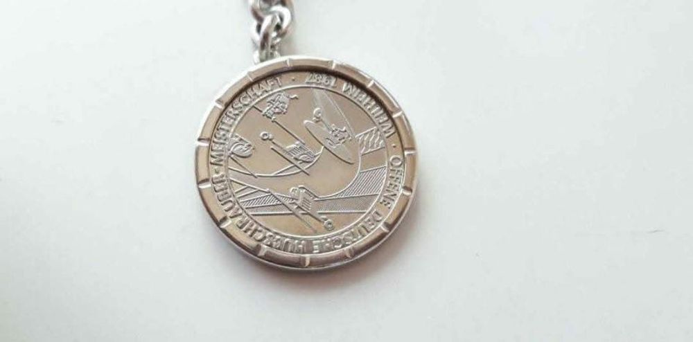 Breloc din argint 925 , "Elicopter Club", Germania