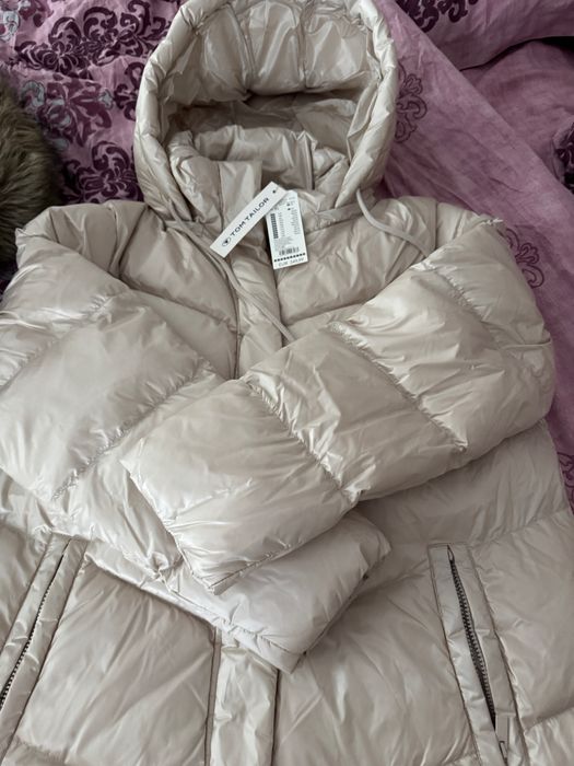 Ново дамско яке 100% рециклиран пух - TOM TAILOR - XL