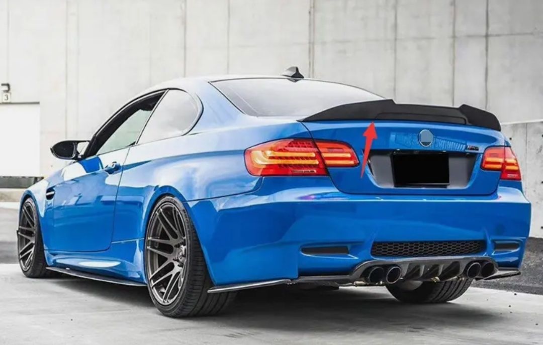 Eleron lip codita spoiler portbagaj BMW Seria 3 E92 E93 M3 aspect PSM