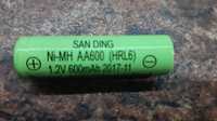 NI-MH батерии нови по 600 mAj