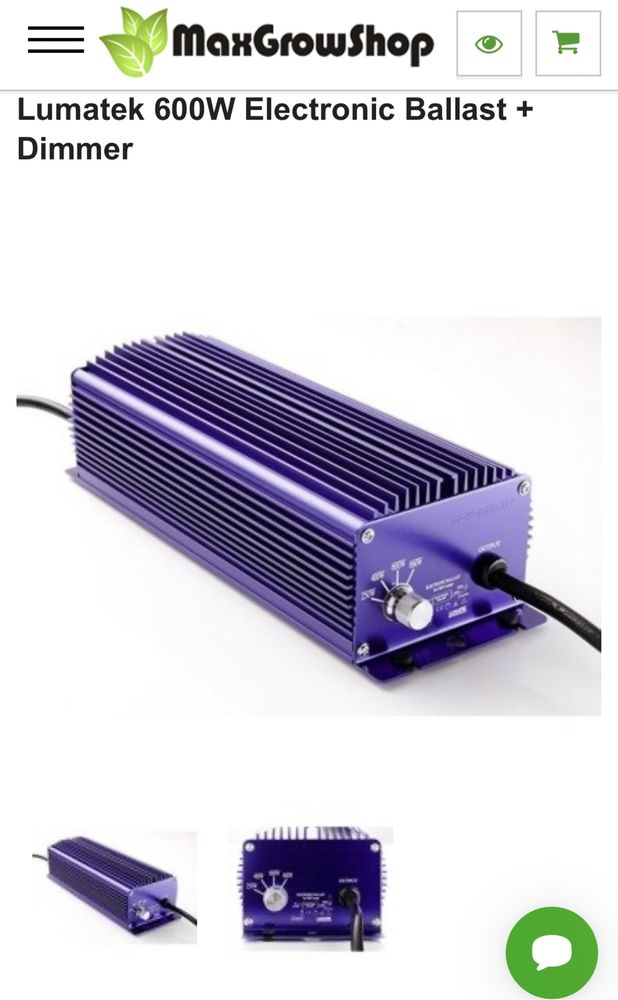 Electronic Ballast 600W