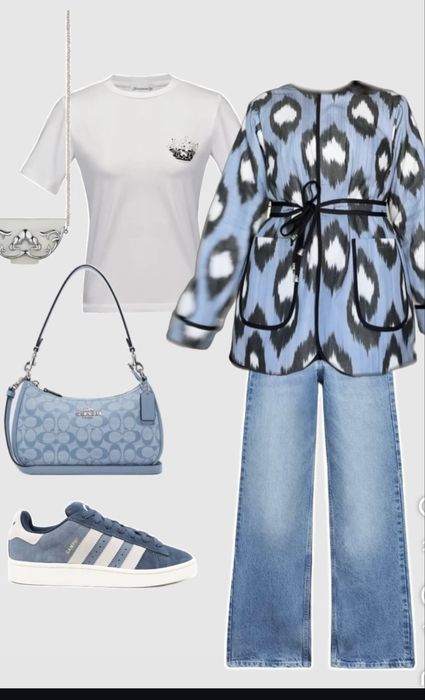 Куртка в национальном стиле Икат