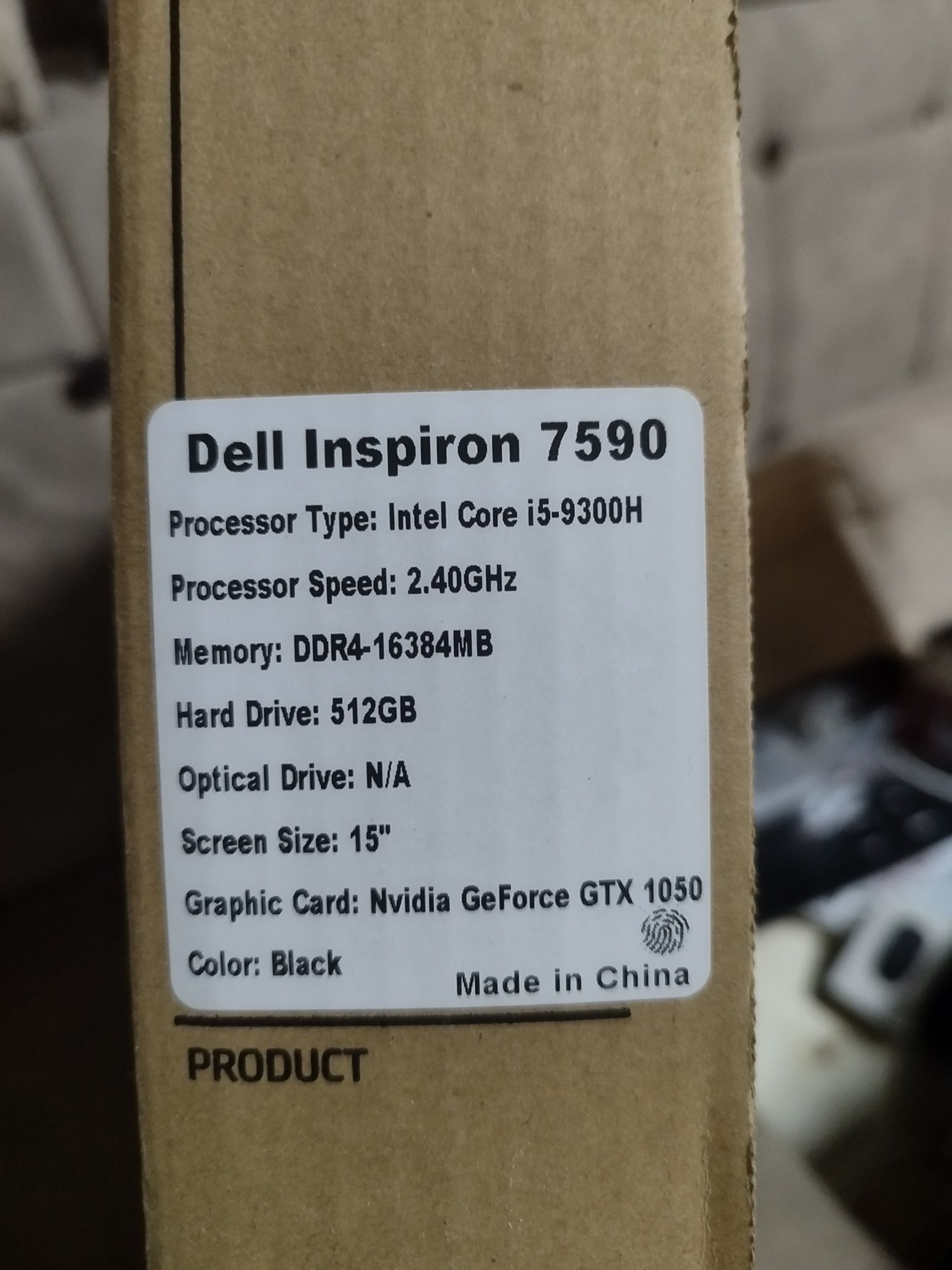 Dell inspiron 7590