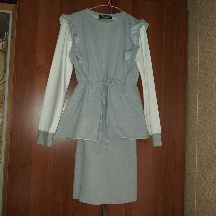 Кофта юбка трикотаж