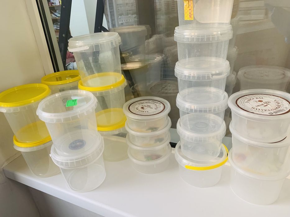 Ведерочки из под мёда