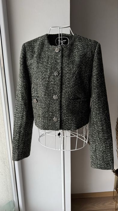 Sacou gros elegant only nou marimea M, contine lana