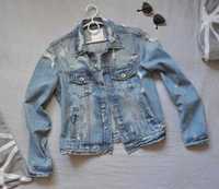 джинсовая курточка женская ZARA оригинал M размер