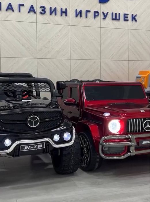 Mercedes Benz  машина для детей электрическая черная