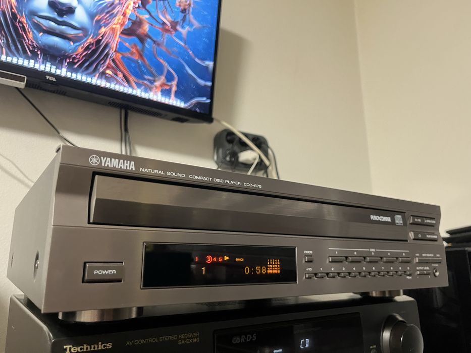 Cd-changer Yamaha CDC-675 cu 5-cd-uri