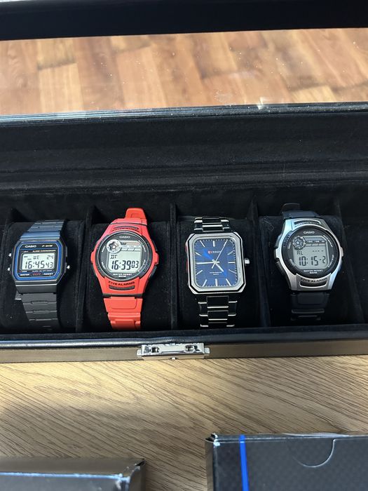 Lot ceasuri casio si un curren