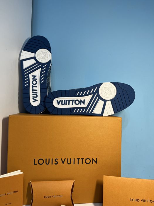 Louis Vuitton “monogram Denim White Blue”