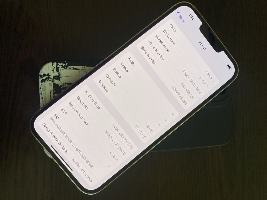 IPhone 13 Pro Max 128GB Silver