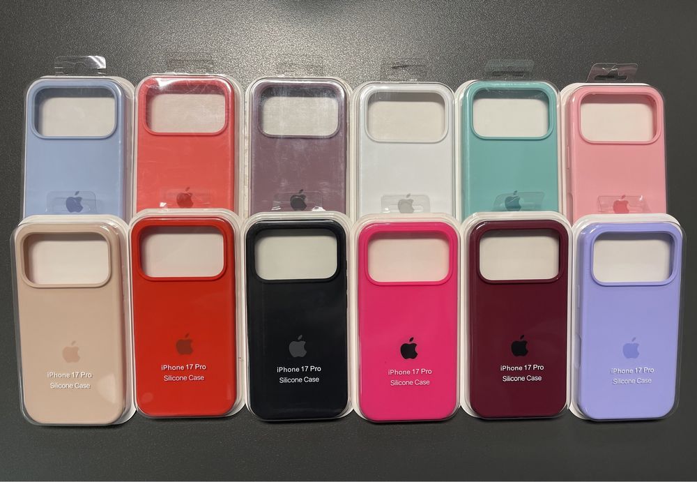 Силиконов кейс iPhone 17 17 Air 17 Pro 17 Pro Max