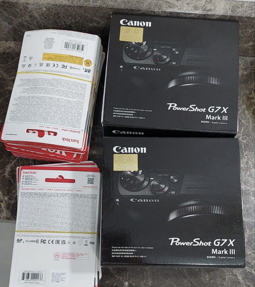 Powershot G7x Mark3
