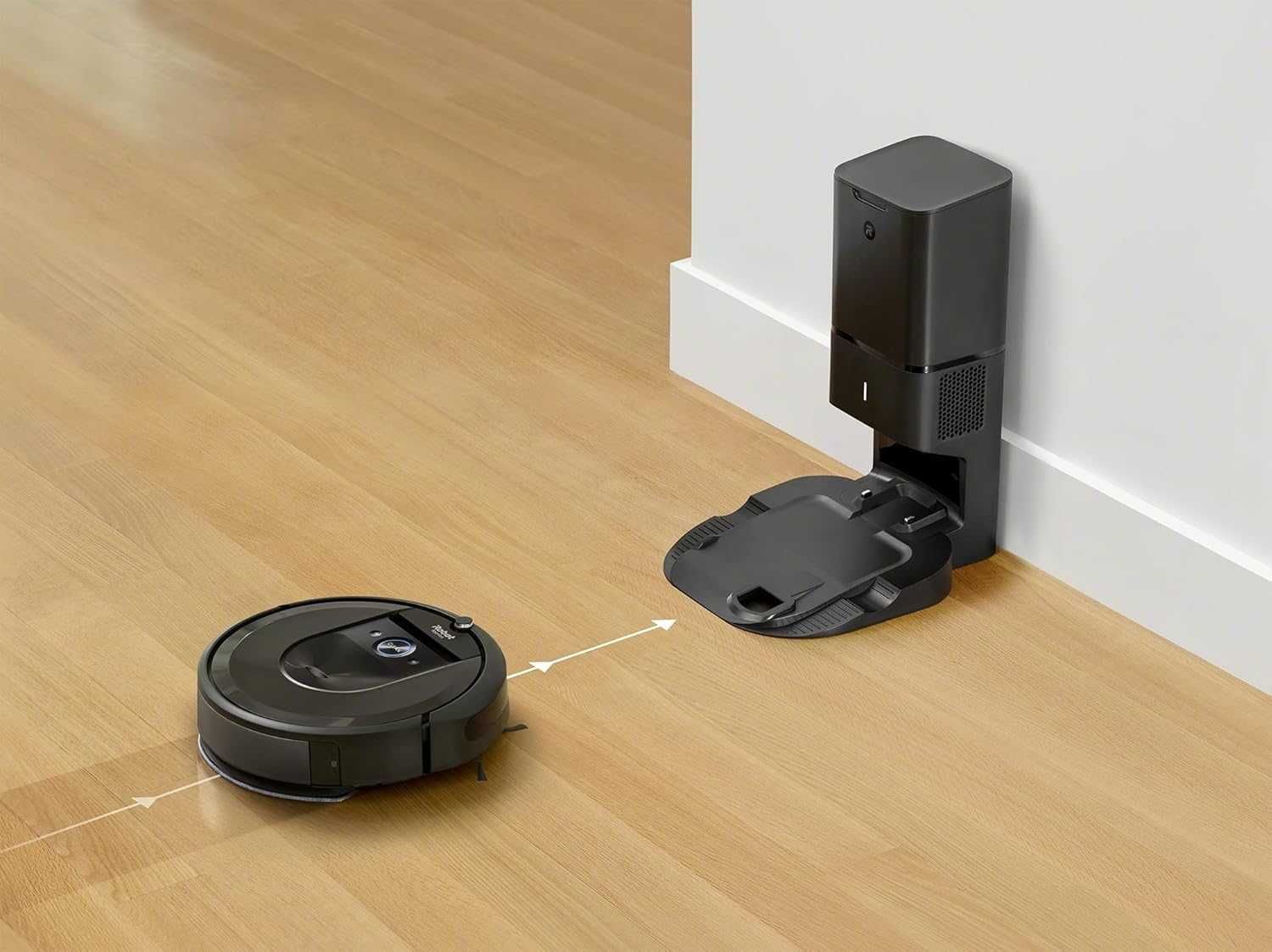 Прахосмукачка робот iRobot Roomba Combo i8+ Самопочистваща база i8576