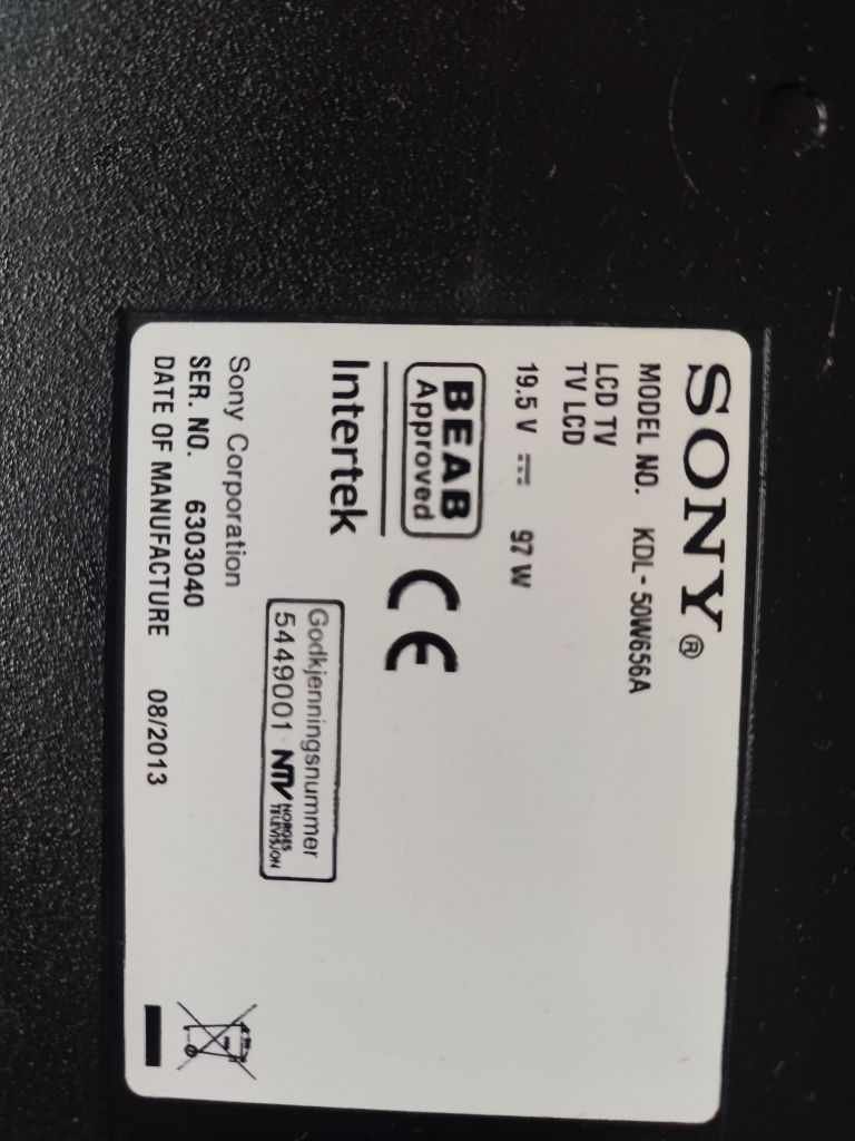 Телевизор Sony kdl 50