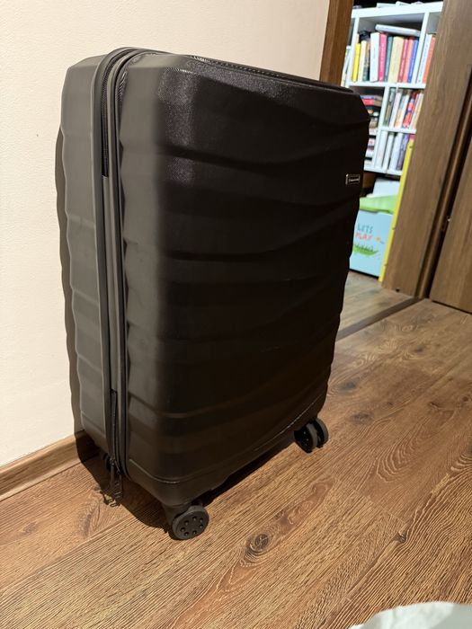 Troler Francesco Ferellino Azzuro 2, TSA, Spin, 69 x 42 x 27, Negru