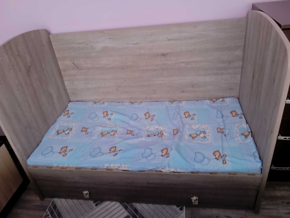 Детско креватче- 60/120 с матрак